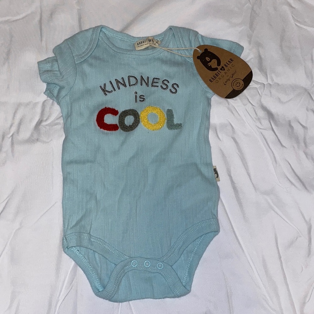 Rabbit + Bear Onsie NEVERWORN 3-6Months